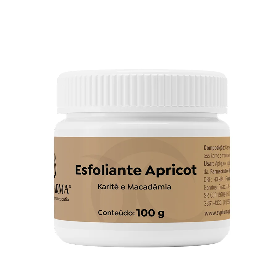 Esfoliante Apricot Karité e Macadâmia 100 g