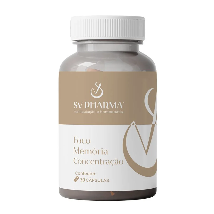 Fórmula Foco/Memória/Concentração - 30 doses