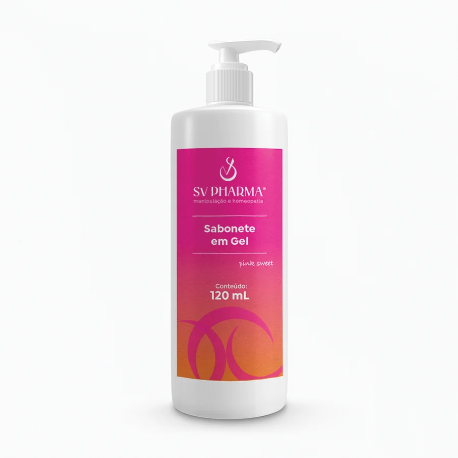 Sabonete em Gel Pink Sweet 120 mL